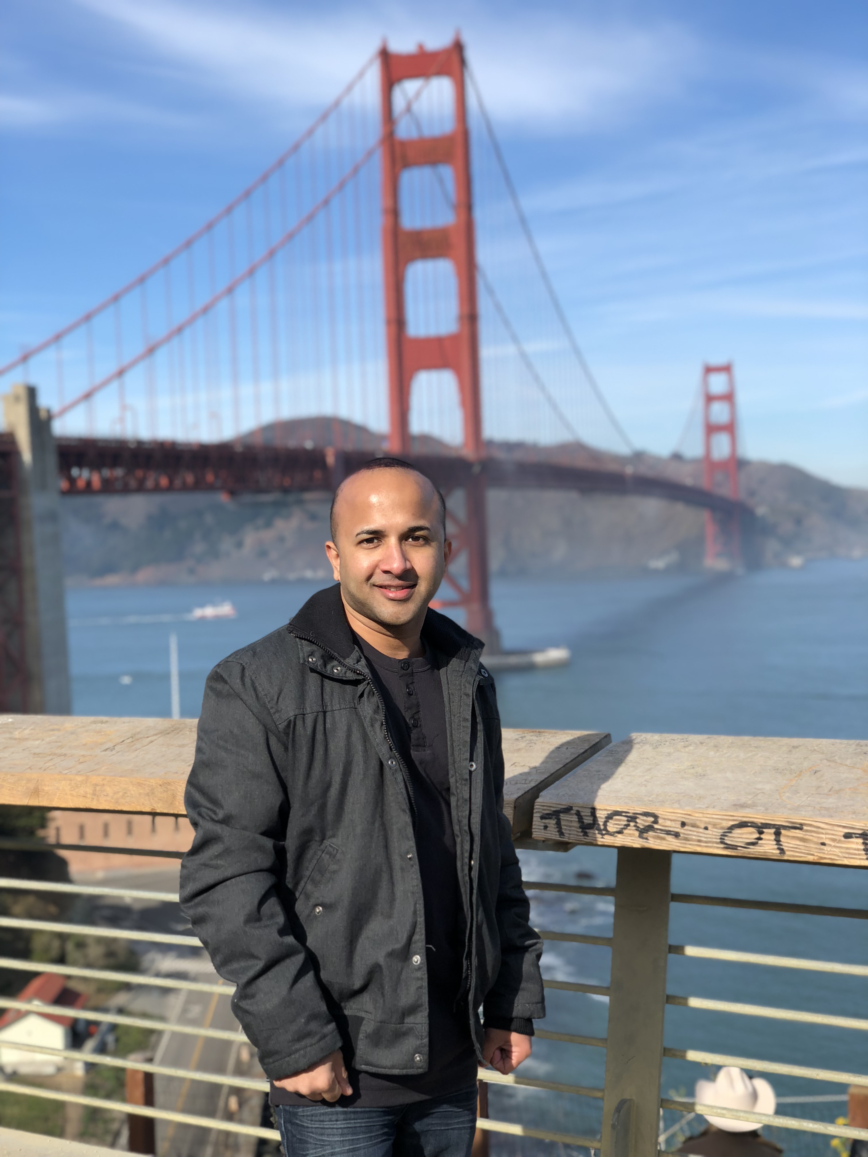5 Terrence Narinesingh at the Golden Gate Bridge San Francisco California