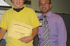 Terrence Narinesingh and student