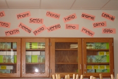 124 Word Wall at John I. Leonard High School